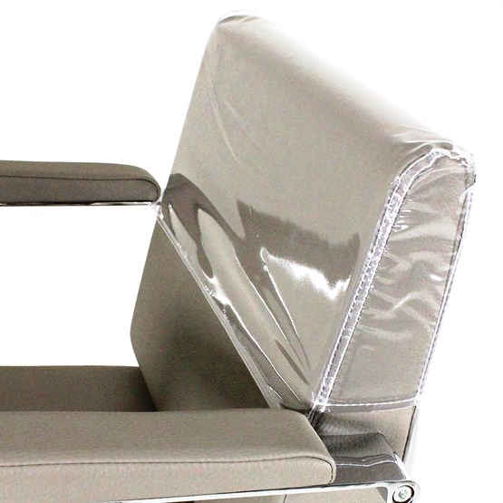 REM Chair Back Cover - Clear - For Colorado Hydraulic Chair