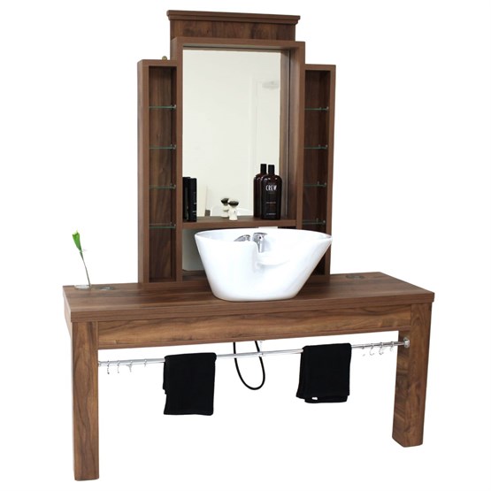 REM Montana Barbers Backwash Unit - With Basin