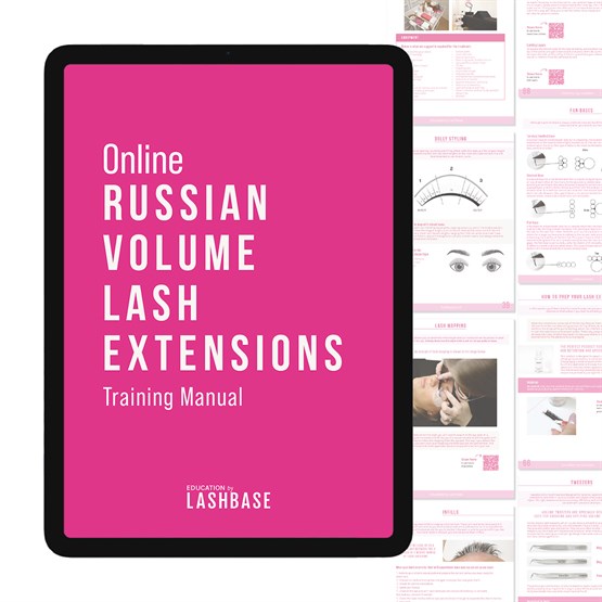 LashBase Russian Volume Lash Extensions Online Course