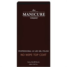 The Manicure Company No Wipe Top Coat Salon Refill 100ml