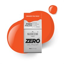 The Manicure Company Zero Gel Polish 10ml - Orange You Wild