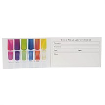 Agenda Nail Appointment Cards - Multi Varnish