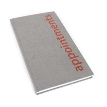 Agenda Appointment Book 3 Assistants - Grey