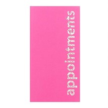 Agenda Appointment Book (3 Assistant) - Pink