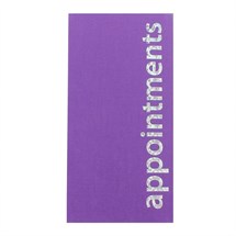 Agenda Appointment Book (3 Assistant) - Purple