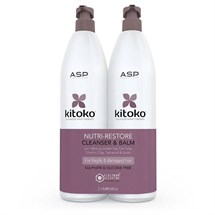 A.S.P Kitoko Nutri-Restore Cleanser & Balm Duo 1 Litre