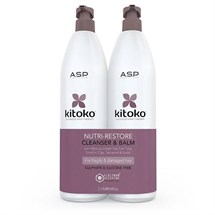 A.S.P Kitoko Nutri-Restore Cleanser & Balm Duo 1 Litre