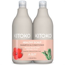 A.S.P Kitoko Healthy Scalp Shampoo & Conditioner Duo 1 Litre