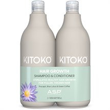 A.S.P Kitoko Hair Growth Shampoo & Conditioner Duo 1 Litre