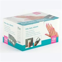 The Edge Foil Nail Wraps Pk100