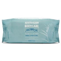Australian Bodycare Tea Tree Oil Wet Wipes - Eco Pack (72pk)