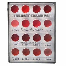 Kryolan Mini Lip Rouge Palette (16 colours)