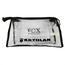 Kryolan Charles Fox Large Zip Up Clear Make-Up Bag