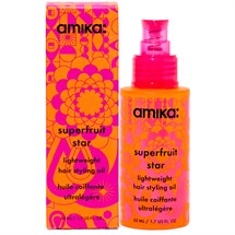 amika Superfruit Star Lightweight Hair Styling + Heat Defense Oil 50ml