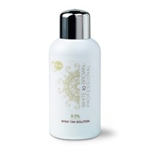 White to Brown 8.5% Spray Tan Solution 250ml