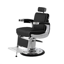 Takara Belmont Apollo 2 Barber Chair - SP-RH2 - Silver Hydraulic Base + No White Piping