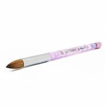 Glitterbels Pinched Pastel Glitter Acrylic Brush - Size 12