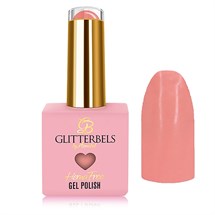 Glitterbels Hema Free Gel Polish 8ml - Cute as Coral