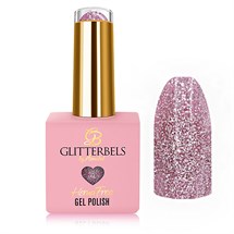 Glitterbels Hema Free Gel Polish 8ml - Rose Diamond