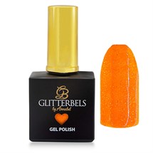 Glitterbels Gel Polish 17ml - Sherbert Orange