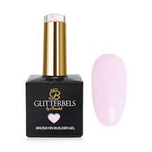Glitterbels Brush On Builder Gel 17ml - Pilates Pink