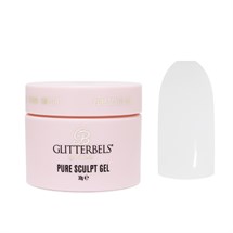 Glitterbels Hard Gel 30g - Ivory Veil
