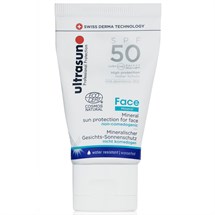 Ultrasun Mineral Face Sunscreen SPF 50 40ml