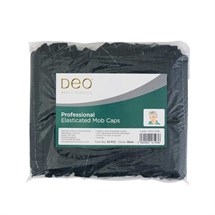 Deo Disposable Mop Cap Pk50 - Black