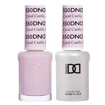 DND Duo Gel & Nail Polish Set 2x 15ml - Coral Castle, FL #550
