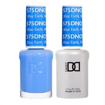 DND Duo Gel & Nail Polish Set 2x 15ml - Blue Earth #575