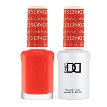 DND Duo Gel & Nail Polish Set 2x 15ml - Island Punch #715