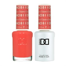 DND Duo Gel & Nail Polish Set 2x 15ml - Guava #811