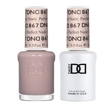 DND Duo Gel & Nail Polish Set 2x 15ml - Perfect Nude #867