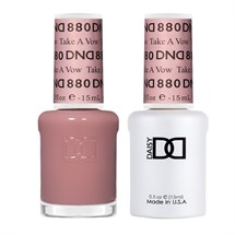 DND Duo Gel & Nail Polish Set 2x 15ml - Take A Vow #880