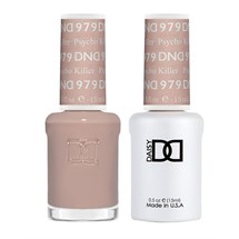 DND Duo Gel & Nail Polish Set 2x 15ml - Psycho Killer #979
