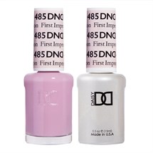 DND Duo Gel & Nail Polish Set 2x 15ml - First Impression #485