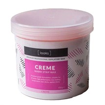 Looks Warm Strip Wax 450g - Creme