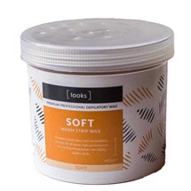 Looks Warm Strip Wax 450g - Soft