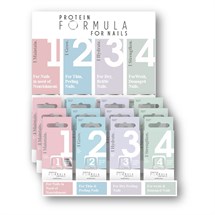 Protein Formula For Nails Product Display Stand With Products
