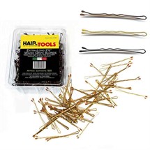 Hair Tools Extra Long 2.5 inch Waved Grips (Box of 500) - Blonde