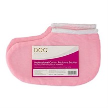 Deo Cloth Pedicure Bootie Socks - 1 Pair