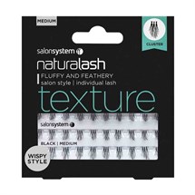 Salon System Naturalash Individual Lashes (Texture) Wispy Style - Medium