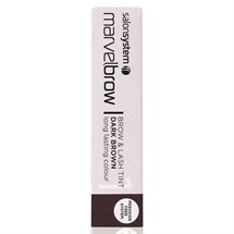 Salon System Marvelbrow Brow & Lash Tint Dark Brown 15ml