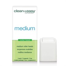 Clean+Easy 3 Pack Rollerheads - Medium