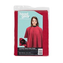 Head-Gear Kids Cape with Comfort Neck - Red