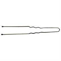 LJ Professional Hairpins - Brown Fine Waved 2 Inch