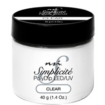 NSI Simplicité PolyDip Powder 40gms - Clear