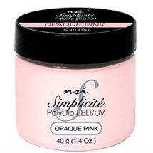 NSI Simplicité PolyDip Powder 40gms - Opaque Pink