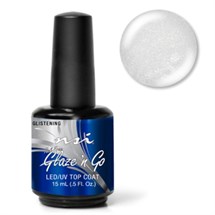 NSI Glaze 'N' Go No Wipe Glistening LED/UV Top Coat 15ml