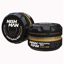 Nishman Hair Styling Aqua Wax 150ml - 07 Gold One